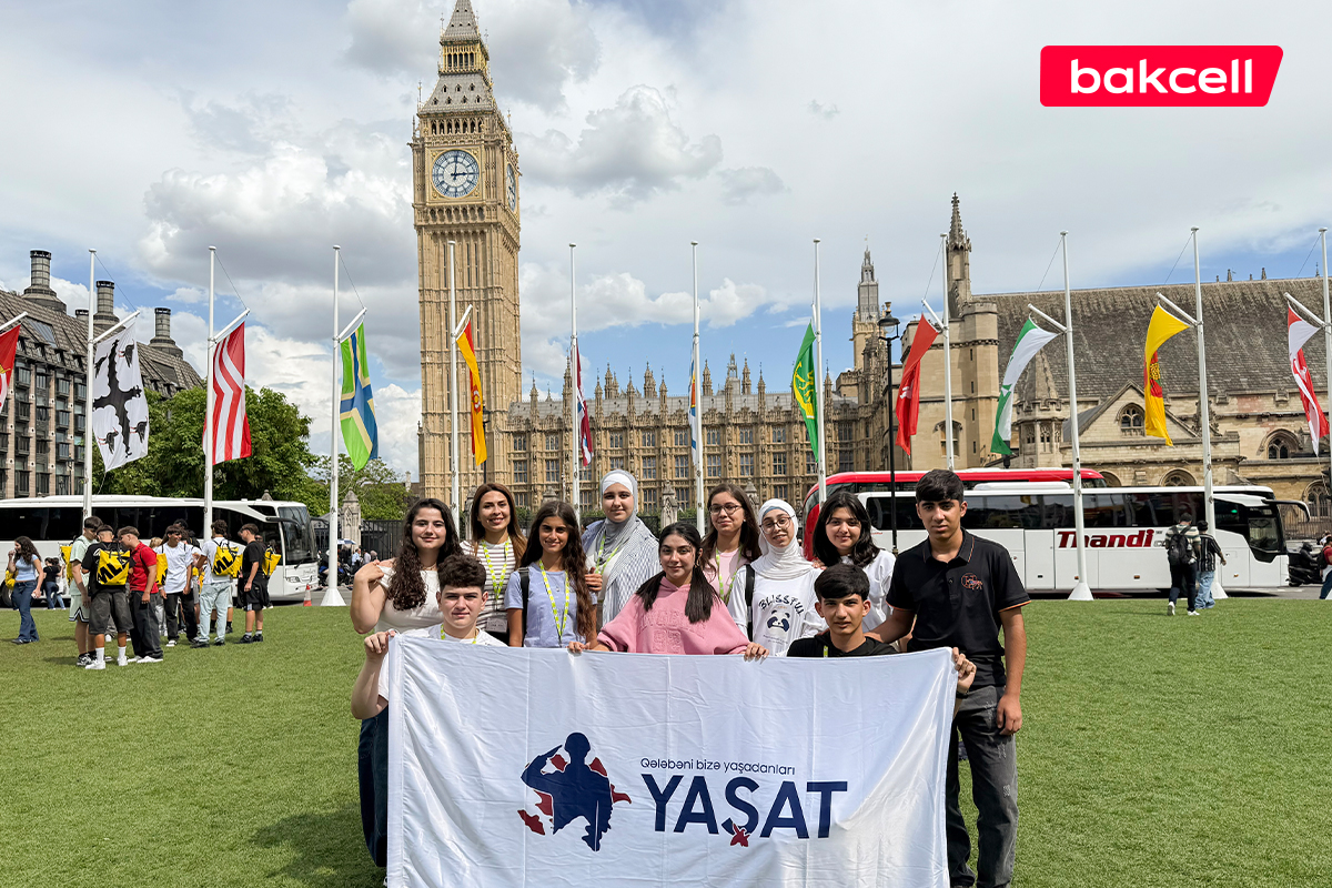 “Bakcell”in dəstəyi ilə “YAŞAT” yay məktəbi Londonda (FOTO)